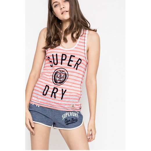 Superdry - Top bezowy Superdry S ANSWEAR.com