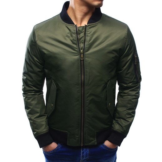 Kurtka męska bomber jacket khaki (tx1930) Dstreet  XXL 