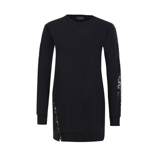 KARL LAGERFELD - SUKIENKA DATAIL CZARNA czarny Karl Lagerfeld 38 luxury-fashion.pl