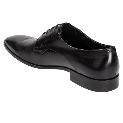 Czarne półbuty męskie BADURA  Badura 43 Wojtowicz Awangarda Shoes