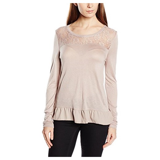 Cream damska koszulka z długim rękawem ze skrzynią Tessa blouse -  XS Cream zielony sprawdź dostępne rozmiary okazja Amazon 