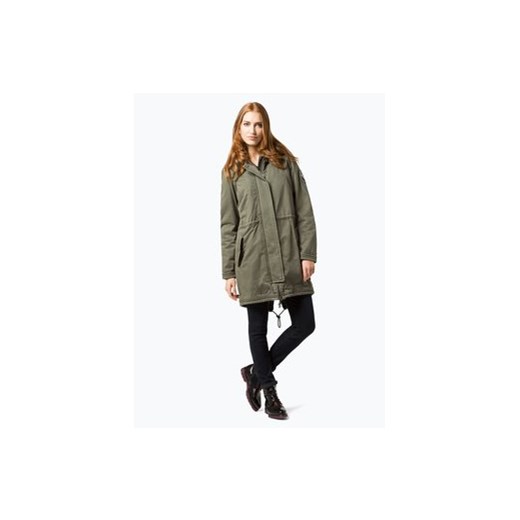 BOSS Orange - Parka damska – Ofalia-W, zielony brazowy Boss Orange 34 vangraaf