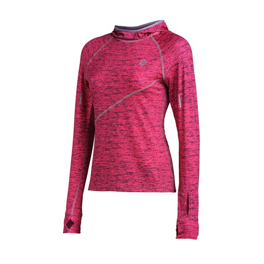 Bluza treningowa z długim rękawem Pink Melange - LBK-301 rozowy Nessi Sportswear XS 
