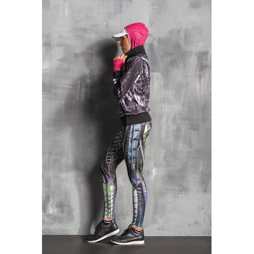 Bluza Bomberka Predator Gray - NA-983 szary Nessi Sportswear L 
