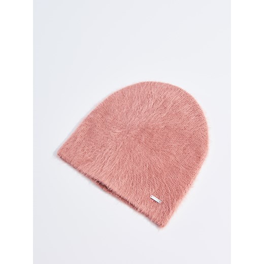 Mohito - Dopasowana czapka - Różowy bezowy Mohito One Size 