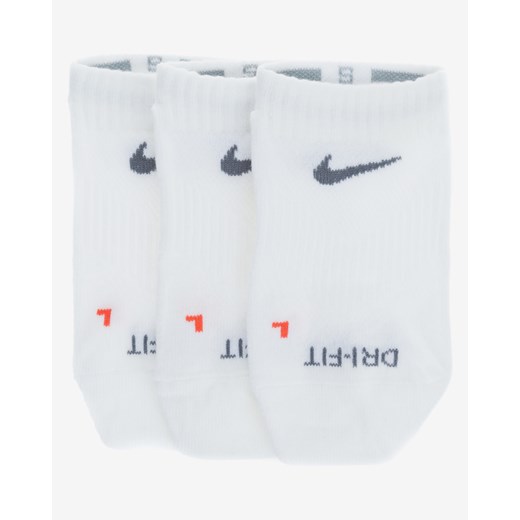 Nike Set of 3 pairs of socks 35-38 Biały szary Nike 38-42 BIBLOO