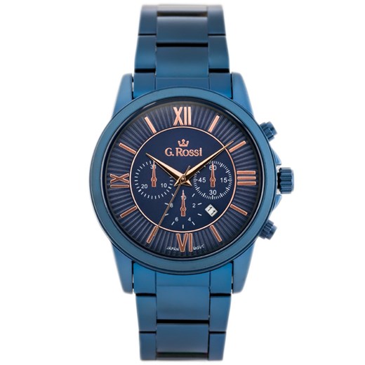 Zegarek Gino Rossi niebieski analogowy 
