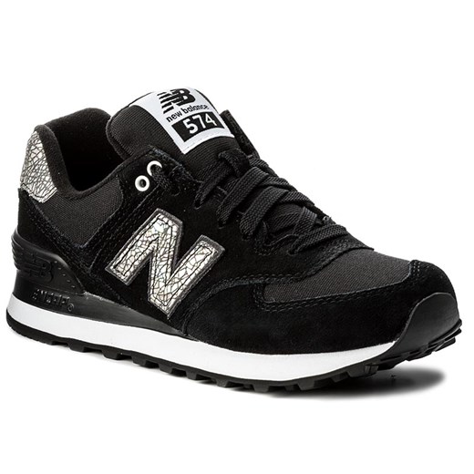 Sneakersy NEW BALANCE - WL574CIE Czarny New Balance czarny 36 eobuwie.pl