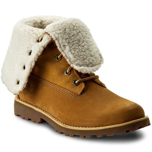 Trapery TIMBERLAND -  6 In Wp Shearling Bo A156N Wheat Timberland brazowy 38 eobuwie.pl