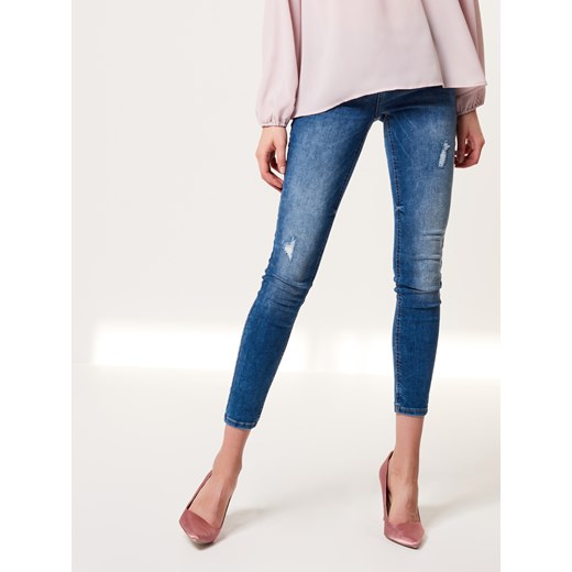 Mohito - Jeansy high waist - Niebieski Mohito 34