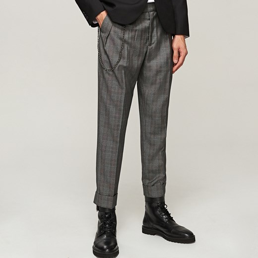 Reserved - Men`s trousers - Szary zielony Reserved 30 