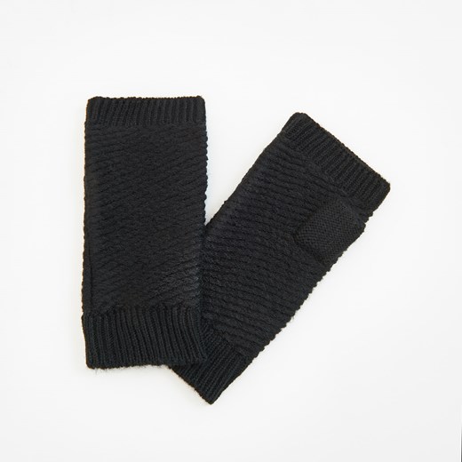 Reserved - Rękawiczki - Czarny czarny Reserved One Size 