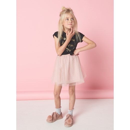 Mohito - Tiulowa spódniczka tutu dla dziewczynki little princess - Różowy