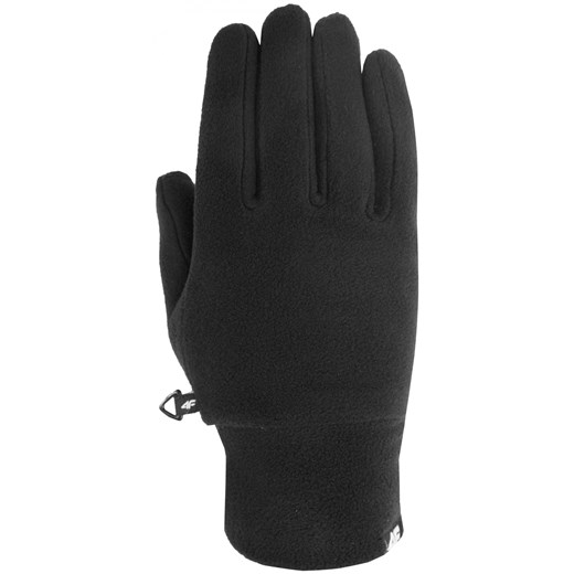 Rękawiczki polarowe uniseks REU002z - czarny czarny 4F  
