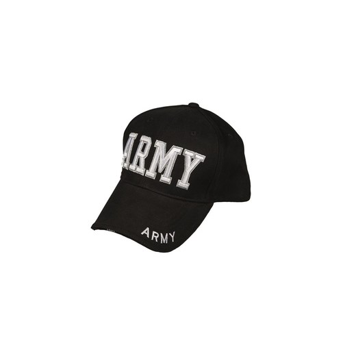 czapka MIL-TEC Baseball Cap Sandwich "ARMY" Black (12318310) czarny Mil-Tec uniwersalny ZBROJOWNIA