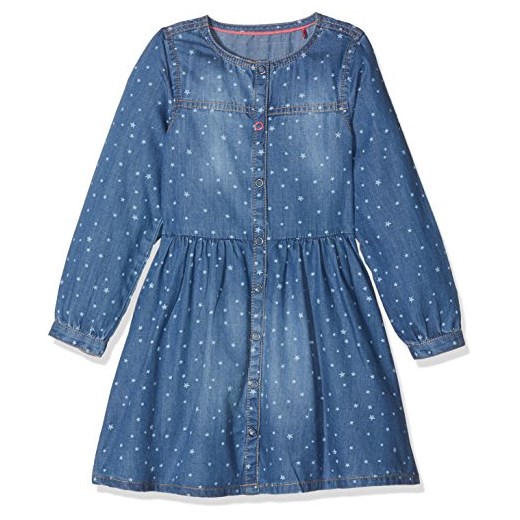 S. Oliver sukienka dla dziewczynki krótki, kolor: niebieski S.Oliver niebieski sprawdź dostępne rozmiary okazja Amazon 