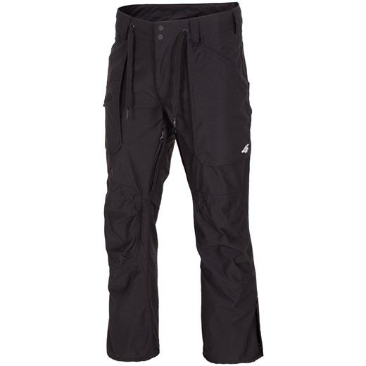 Spodnie narciarskie męskie SPMN552 - czarny 4F   