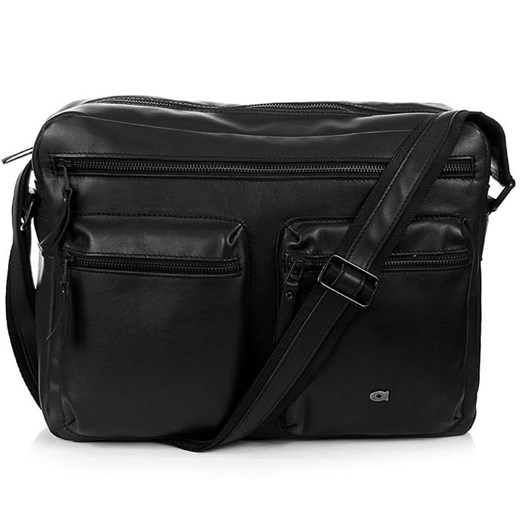 Skórzana torba na ramię, laptopa unisex Daag Storm 2