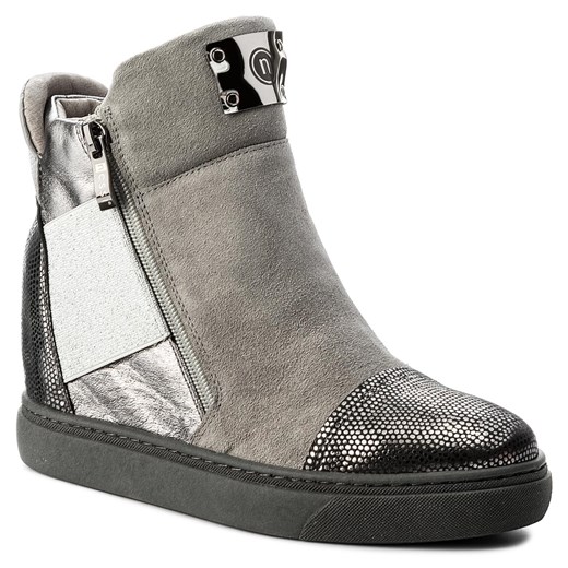Sneakersy NESSI - 17301 Szary Nessi szary 36 eobuwie.pl