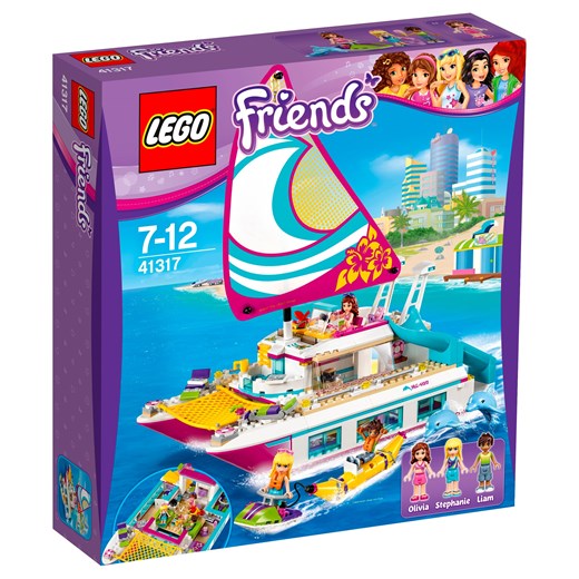 Klocki LEGO Friends Słoneczny katamaran 41317  Lego  Oficjalny sklep Allegro