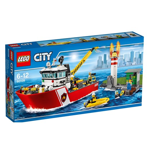 Klocki LEGO City Łódź strażacka 60109  Lego  Oficjalny sklep Allegro