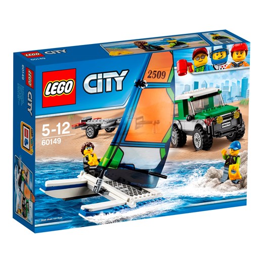 Klocki LEGO City Terenówka 4x4 z katamaranem 60149  Lego  Oficjalny sklep Allegro