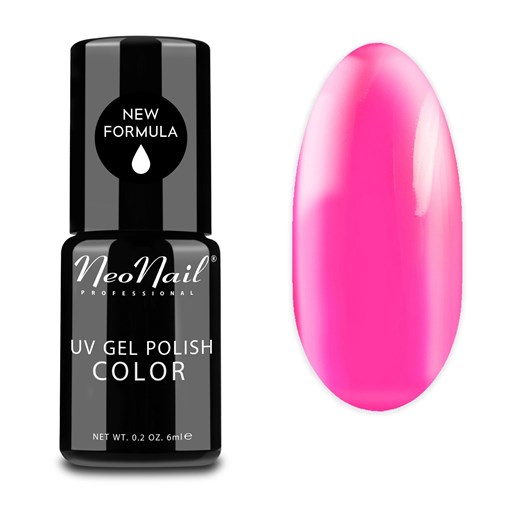 Lakier hybrydowy NeoNail Neon Pink + pilnik Neonail   Oficjalny sklep Allegro