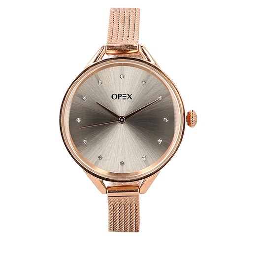 Zegarek damski Opex X4056MA1 różowe złoto