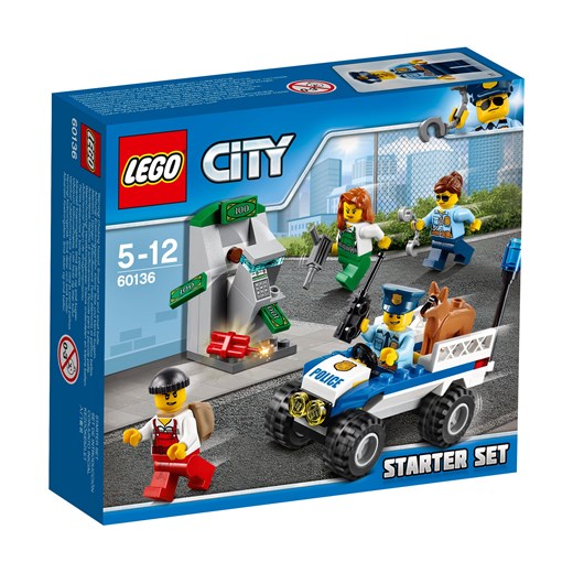 Klocki LEGO City Policja - zestaw startowy 60136  Lego  Oficjalny sklep Allegro