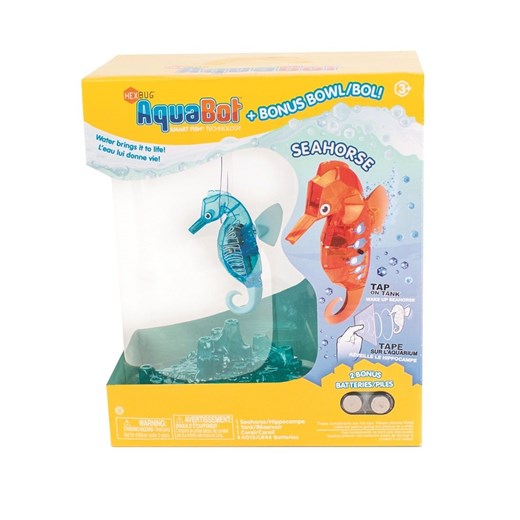 Zabawka interaktywna Konik morski w akwarium niebieski Hexbug 460-4309 C  Hexbug  Oficjalny sklep Allegro