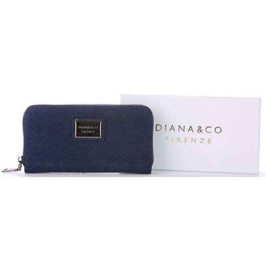 Damskie Portfele firmy Diana&Co Firenze Granat (kolory) Diana&Co   promocyjna cena PaniTorbalska 