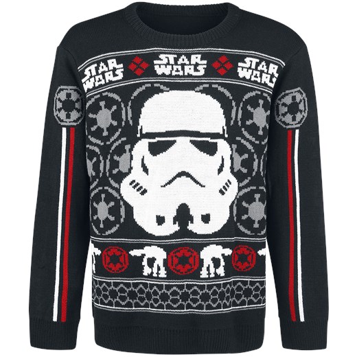 Star Wars Classic Trooper Sweter z dzianiny wielokolorowy