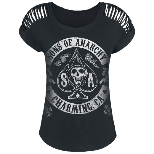 Sons Of Anarchy Logo Koszulka damska czarny Sons Of Anarchy czarny L EMP