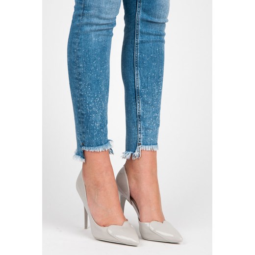 Szare szpilki sweetheart BLANCHE Vices 37 merg.pl