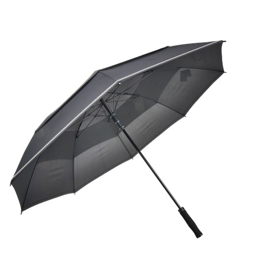Golf AC Reflex parasol długi czarny Doppler szary  Royal Point