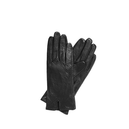 Rękawiczki damskie czarne czarny Wittchen  Royal Point