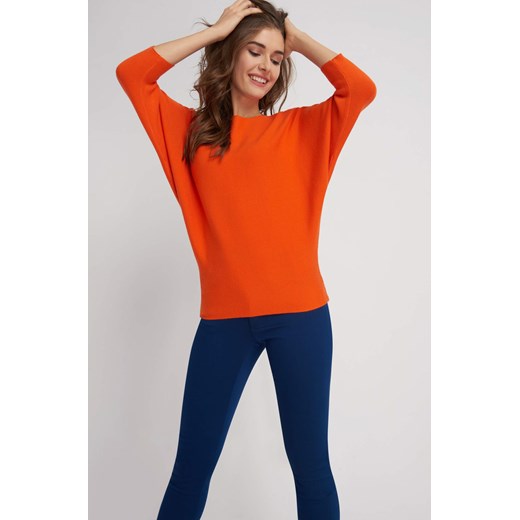 Sweter nietoperz pomaranczowy ORSAY M orsay.com