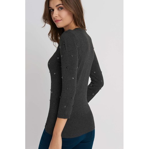 Sweter z cekinami i koralikami  ORSAY XL orsay.com