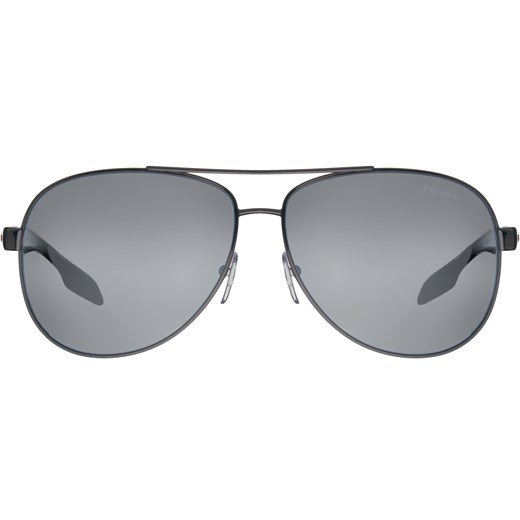 Prada SPR 53P 5AV5LO  Okulary korekcyjne + Darmowa Dostawa i Zwrot Prada szary  kodano.pl