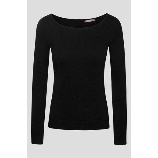 Sweter ze strukturą czarny ORSAY XL orsay.com