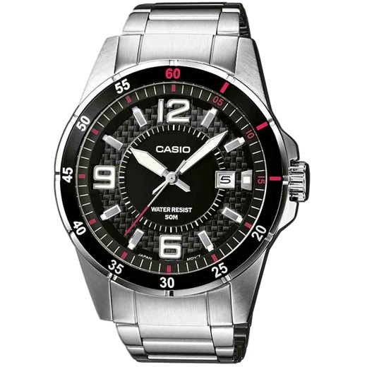 Zegarek męski Casio MTP-1291D-1A1VEF - 5 BAR + PUDEŁKO