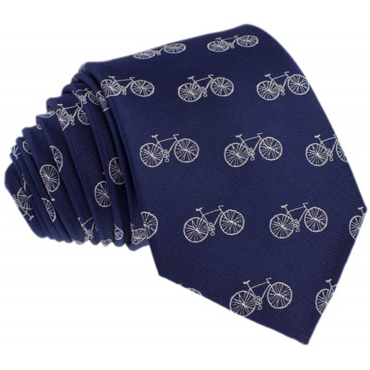 Krawat jedwabny  - rowery