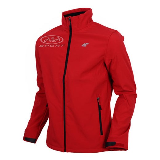 Softshell męski SFM003 4F/WYSYŁKA 24h/GWARANCJA 24m czerwony 4F S ABA Sport