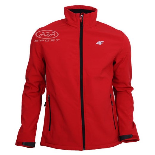 Softshell męski SFM003 4F/WYSYŁKA 24h/GWARANCJA 24m czerwony 4F S ABA Sport
