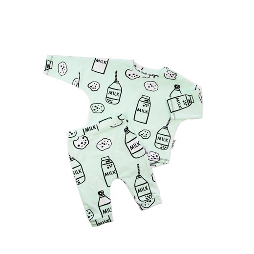 BLUZA MILK mietowy 86/92 i love milk