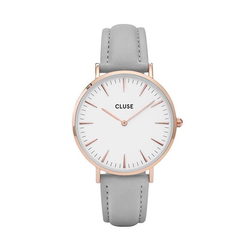 Zegarek Cluse La Boheme Rose Gold Grey CL18015 bialy Cluse  SMA Cluse