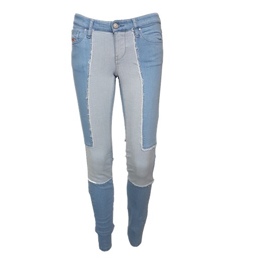 Spodnie Diesel Jeans Skinzee-Low-Sp 0852S Diesel niebieski 24x32 okazja myLabels 