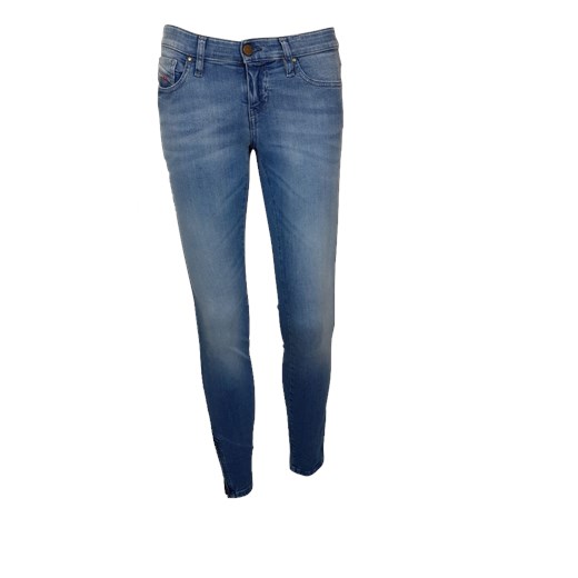 Spodnie Diesel Jeans Skinzee-Low-Zip 0839P Diesel niebieski 24x32 okazja myLabels 