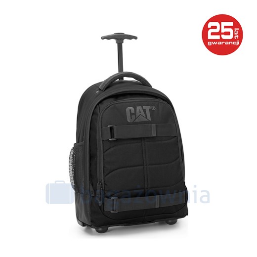 Plecak na kółkach Caterpillar Derrick czarny Torebkarnia.pl