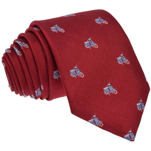Krawat jedwabny  - skutery